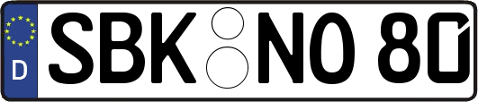 SBK-NO80