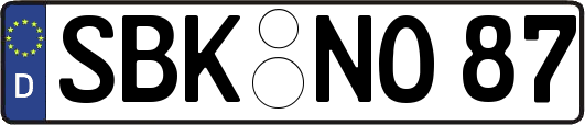 SBK-NO87