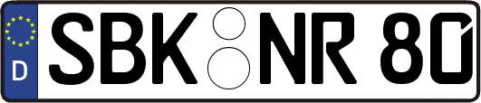 SBK-NR80