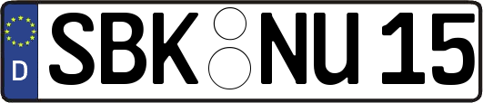 SBK-NU15