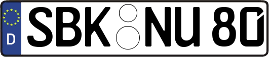 SBK-NU80