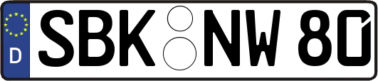 SBK-NW80