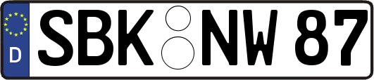 SBK-NW87