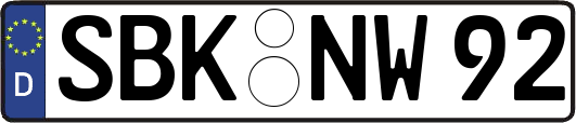 SBK-NW92