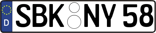 SBK-NY58