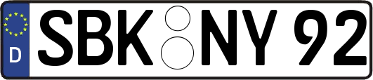SBK-NY92