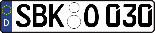 SBK-O030