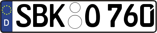 SBK-O760