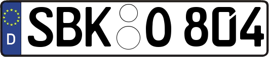 SBK-O804