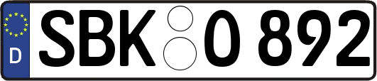 SBK-O892