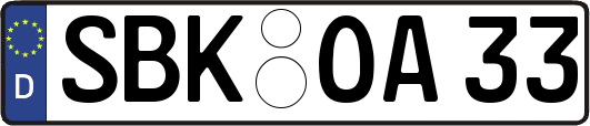 SBK-OA33