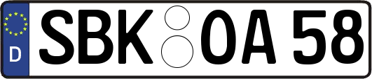 SBK-OA58
