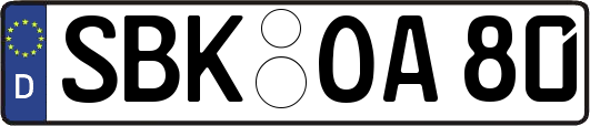 SBK-OA80