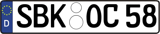 SBK-OC58