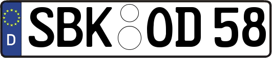 SBK-OD58