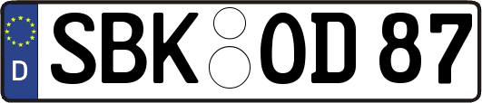 SBK-OD87
