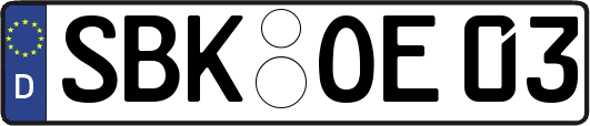 SBK-OE03