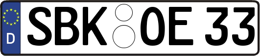 SBK-OE33