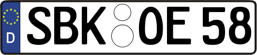SBK-OE58