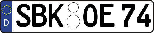 SBK-OE74