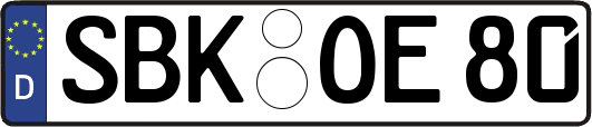 SBK-OE80