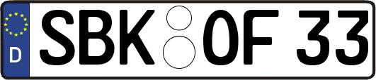 SBK-OF33