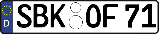 SBK-OF71
