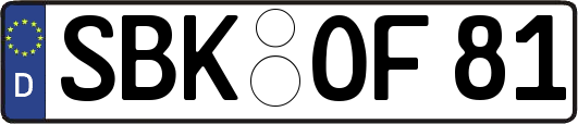 SBK-OF81