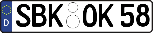 SBK-OK58