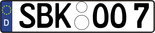 SBK-OO7