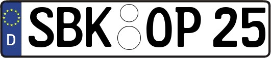 SBK-OP25
