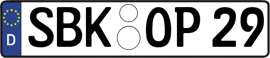 SBK-OP29