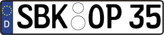 SBK-OP35
