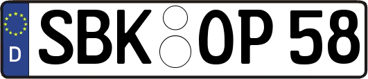 SBK-OP58