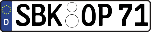 SBK-OP71