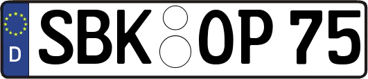 SBK-OP75