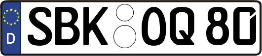 SBK-OQ80
