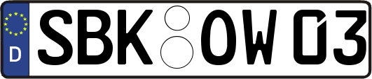 SBK-OW03
