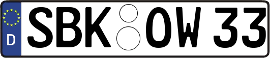 SBK-OW33