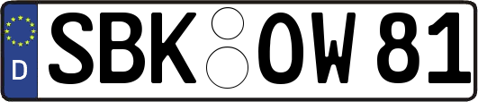 SBK-OW81