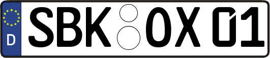 SBK-OX01
