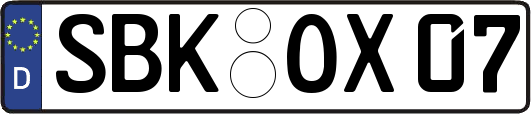 SBK-OX07