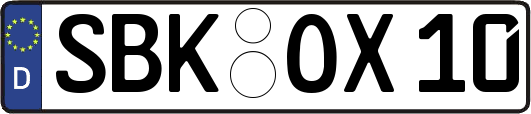SBK-OX10