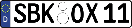 SBK-OX11