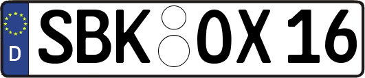 SBK-OX16