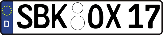 SBK-OX17