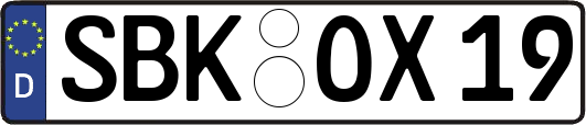 SBK-OX19