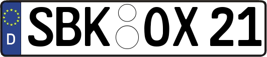 SBK-OX21