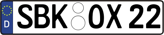 SBK-OX22