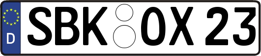 SBK-OX23